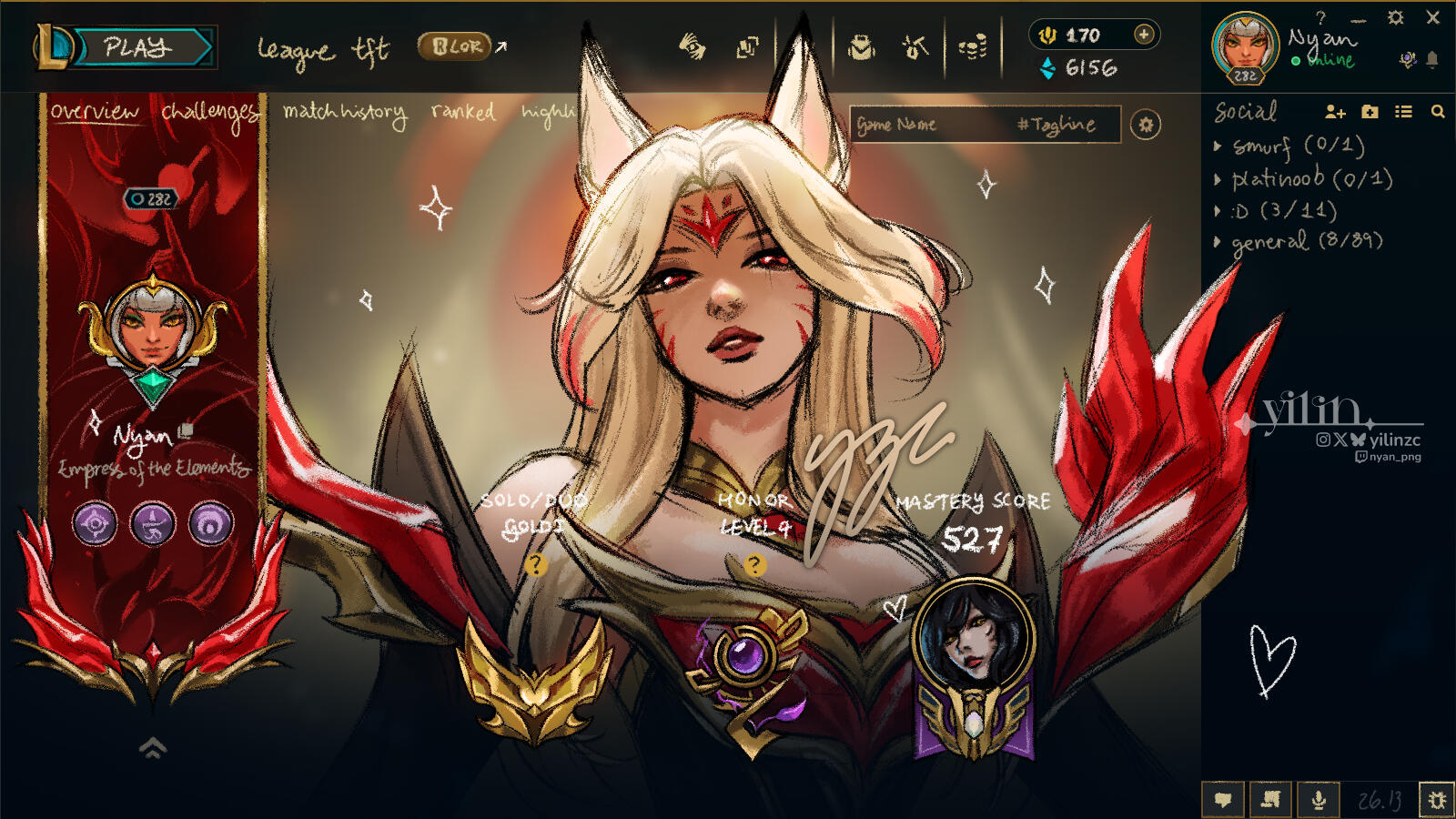 League of Legends Profiles